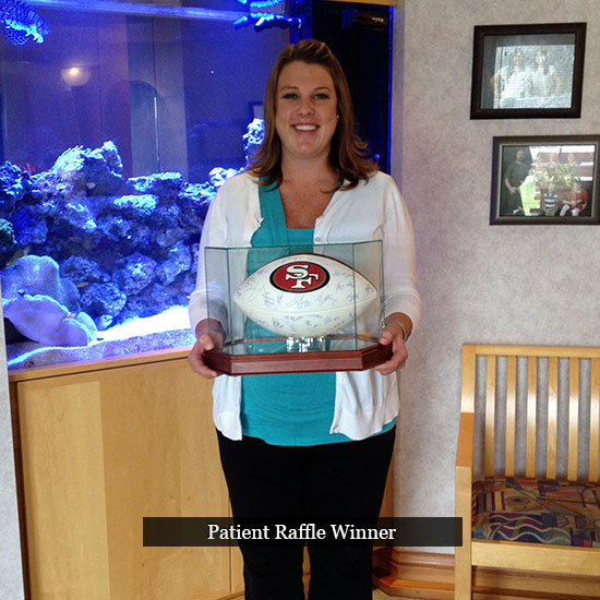 Patient Raffle Winner, Salinas, CA